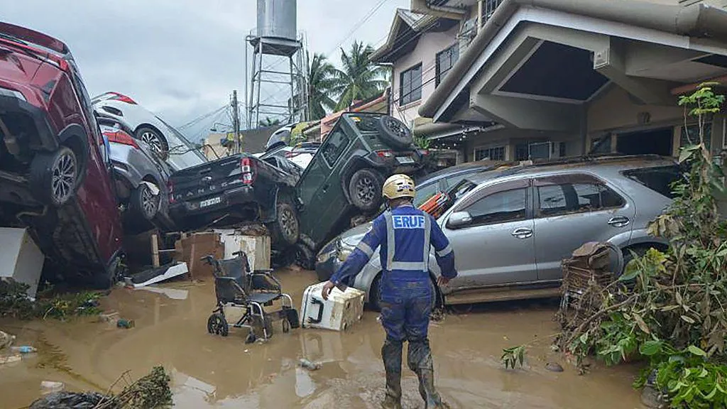 At least 40 dead as typhoon wreaks havoc in the Philippines